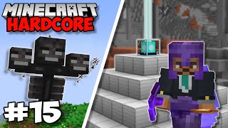 Fighting The WITHER & My First BEACON! - Minecraft 1.18 Hardcore (#15)