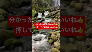 何処の滝か分かる人います？マイナスイオン出てるのか？#新聞配達あるある#バイク乗りと繋がりたい #バイクレース #バイク男子 #バイク女子 #スーパーカブ #スーパーカブツーリング #サーフィン初心者
