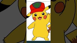 Draw Pikachu In Python Turtle | #shorts #shortvideo #short #python #pythonturtle