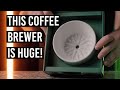 This HUGE coffee brewer is really good! Etkin 8 Cup Dripper