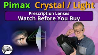 VR \u0026 Prescription Lenses | Pimax Crystal \u0026 Crystal Light | What You Should Know