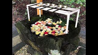 御嶽神社の清水（酒田市升田）