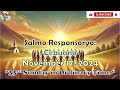 Salmo Responsoryo:November 17, 2024-Cebuano/33rd Sunday in Ordinary Time #psalms #salmos