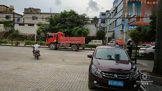 实拍：东莞虎门怀德广场，东莞城中村的广场很漂亮很干净