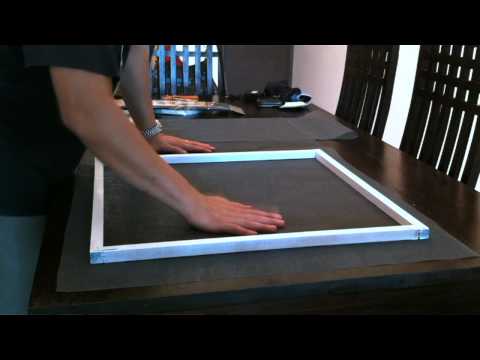 How to build a wooden window screen - DIY Now How to build a wooden window screen - DIY Now