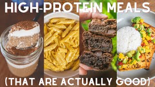 what I eat in a day (high-protein, vegan, not boring)