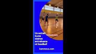 Un tres bon extrait d,une seance d,entrainement handball par le coach Frederic Perin I handball