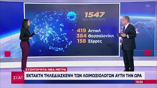 Ειδήσεις| Νέο σοκαριστικό ρεκόρ κρουσμάτων - Εισηγήσεις λοιμωξιολόγων για πρόσθετα μέτρα |28/10/2020