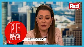 Ne Gledam Ti Ja To - Gošća: Sandra Rešić - 05.11.2024 - RED TV