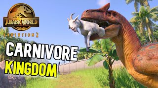 I Built a Carnivore KINGDOM - PREHISTORIC ISLANDS EP:12 | Jurassic World Evolution 2