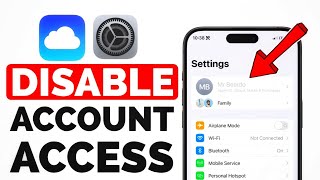 How to Lock Apple Account Profile in iPhone Settings I Greyed Out iPhone Profile