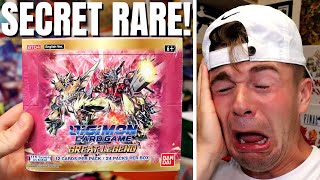 I Opened A Digimon Great Legend Booster Box And This Happened...