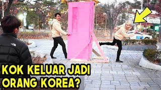 PINTU KEMANA SAJA DORAEMON PRANK! EH Keluar Jadi ORANG KOREA #6 | FT. HOOD BOYZ [동네놈들]