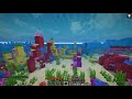 I made a SECRET underwater CORAL Minecraft Base! (Hide Or Hunt)