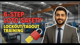 6-Step Lockout/Tagout (LOTO) Procedure Explained | Workplace Safety Training