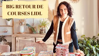 BIG RETOUR DE COURSES LIDL