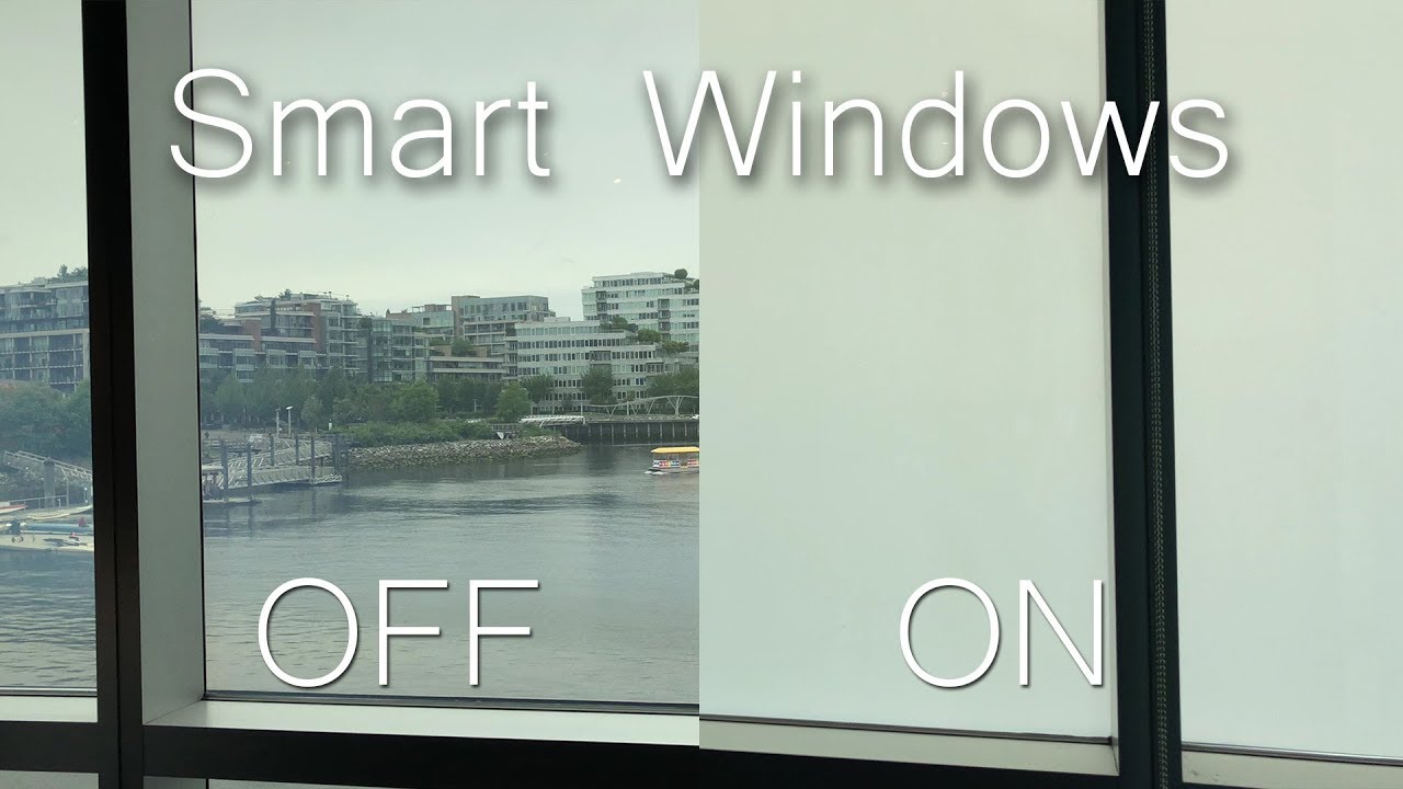 Smart Glass Smart Window Technology Youtube