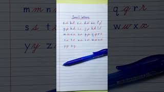 Cursive Writing a to z | Small Letters abcd | Cursive abcd | Cursive Handwriting | Cursive letters