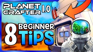 8 PLANET CRAFTER Beginner Tips in 5 Minutes! 🚀