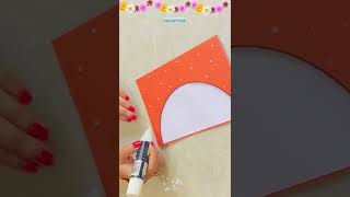 Last minute parents day card 😍| Beautiful Greeting card for Mom & Dad| #shorts #viral #parents