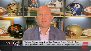 ESPN NFL LIVE | Diggs Will BE Number 1 Receiver For Houston Texans, but His LEAD