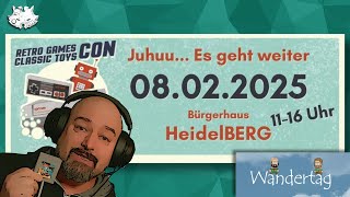 Bernd Kühns Retro Games Con in Heidelberg 2025 | Wandertag