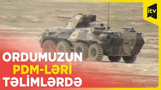 Azərbaycan Ordusunda PDM ekipajlarının döyüş vərdişləri təkmilləşdirilir