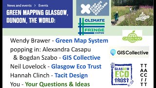 Glasgow, Dunoon & the World   Green Map at COP26 Climate Fringe Scotland 22 Sept 2021