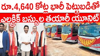 ఏపీలో ఎలక్ట్రిక్ బస్సులు, ట్రక్స్ తయారీ ఫ్యాక్టరీ.జర్మనీకి చెందిన ప్రముఖ కంపెనీ నుండి భారీ పెట్టుబడి