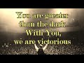 Rend Collective - More Than Conquerors (Lyrics Video)