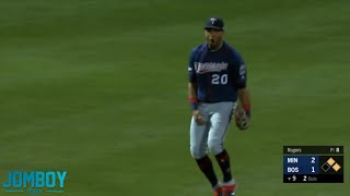 Eddie Rosario guns down Rafael Devers to end the game, a breakdown