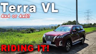 4x4 or 4x2 2022 Nissan Terra? Driving/Passenger Impressions - [SoJooCars]