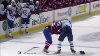 Blake Wheeler vs P.K. Subban Feb 5, 2012