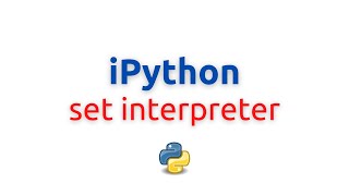Change Python interpreter version in iPython