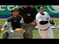 Ron Coomer homers in his first Yanks at-bat