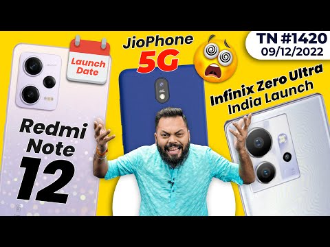 Redmi Note 12 Launch 2X Dec😮, Infinix Zero Ultra Coming,JioPhone 5G Spotted,iPhone 15 Ultra-#TTN1