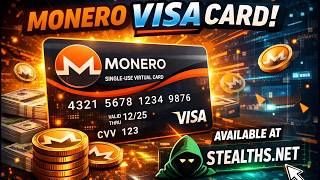 Single-Use VCC (3DS) Paid With Monero — No KYC, No Bank