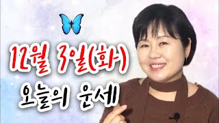 12월 3일(화) 오늘의 운세 🦋 싸랑합니다~❤️