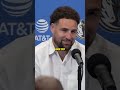 klay thompson speaks on leaving the warriors 😱😱 warriors klaythompson