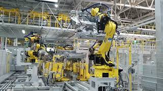 Hyundai Robotics HS220 for Automotive welding process