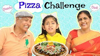 PIZZA CHALLENGE feat. Dadi & Dadu | #Family #Fun #Kids #Comedy #MyMissAnand