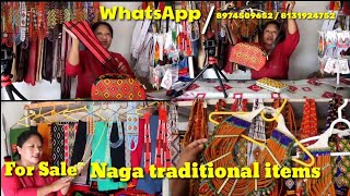 Naga traditional items for sale at Mon Town| Nagaland