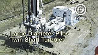 Large Diameter Piles Soilmec SR 90 TTJ [Twin Shaft Turbojet]