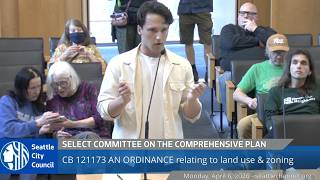 Select Committee on the Comprehensive Plan, Public Hearing, Session II 4/6/2026