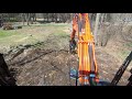 kubota kx057 clearing land how fast is it