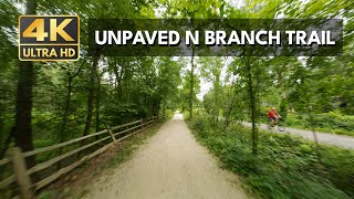 Virtual Bike Ride on the Gravel Trail of the Chicago River North Branch Trail System