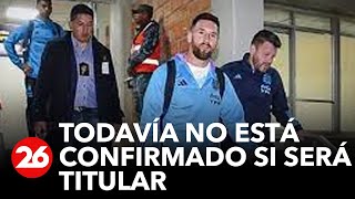Lionel Messi está en Bolivia: así fue la llegada de la Selección argentina al hotel en La Paz