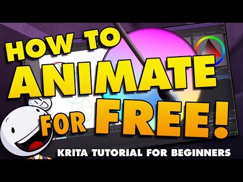 How To Animate in Krita for Beginners - FREE ANIMATION SOFTWARE! How To Animate in Krita for Beginners - FREE ANIMATION SOFTWARE!
