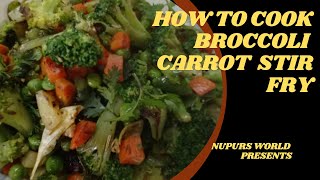 Broccoli carrot stir fry weight loss recipe