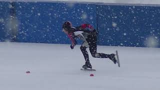 2019年2月17日 全日本ノービス 小学5年男子 500m 決勝 1組 out